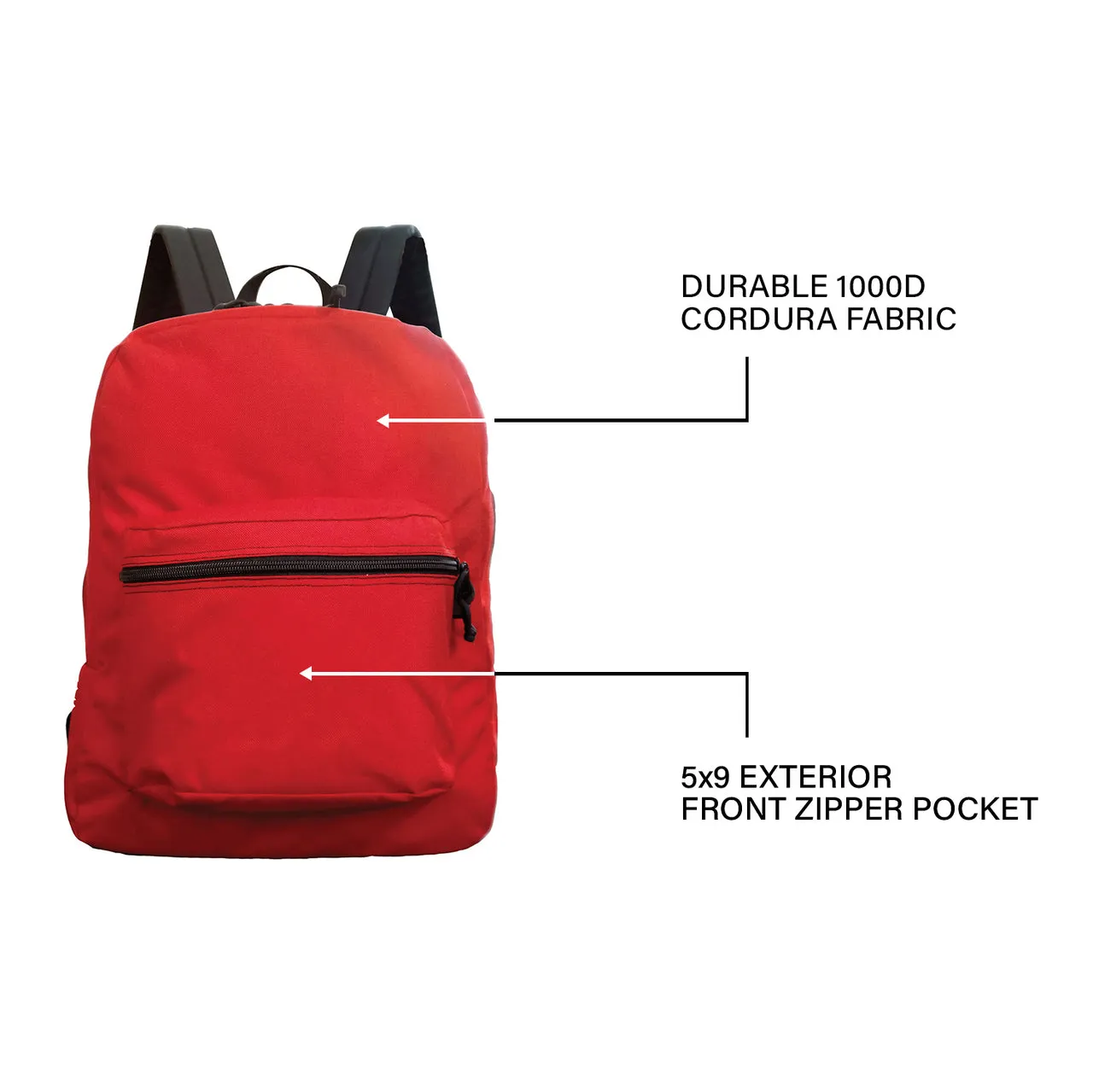 Mississippi Ole Miss Made in the USA premium Backpack in Red