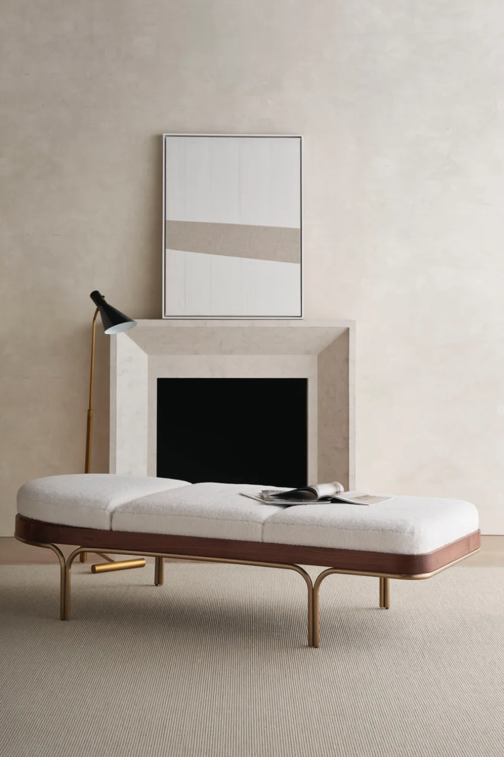 Modern Reclining Chaise Lounge | Caracole Rhythm