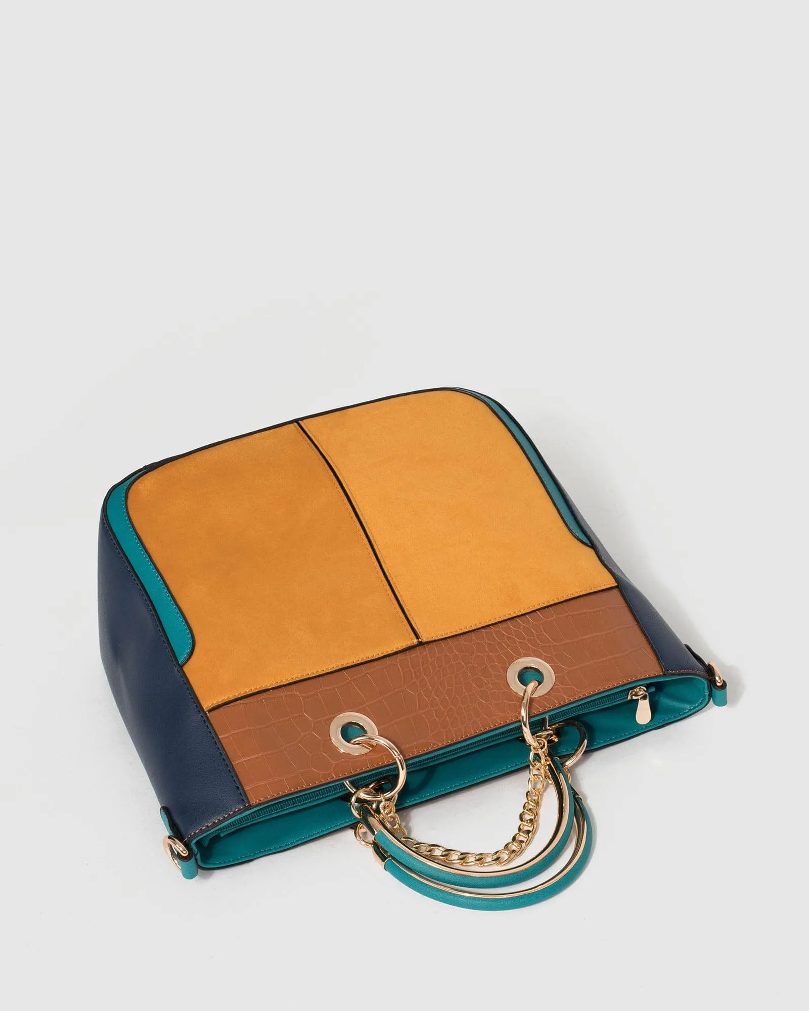 Multi Colour Claire Chain Tote Bag