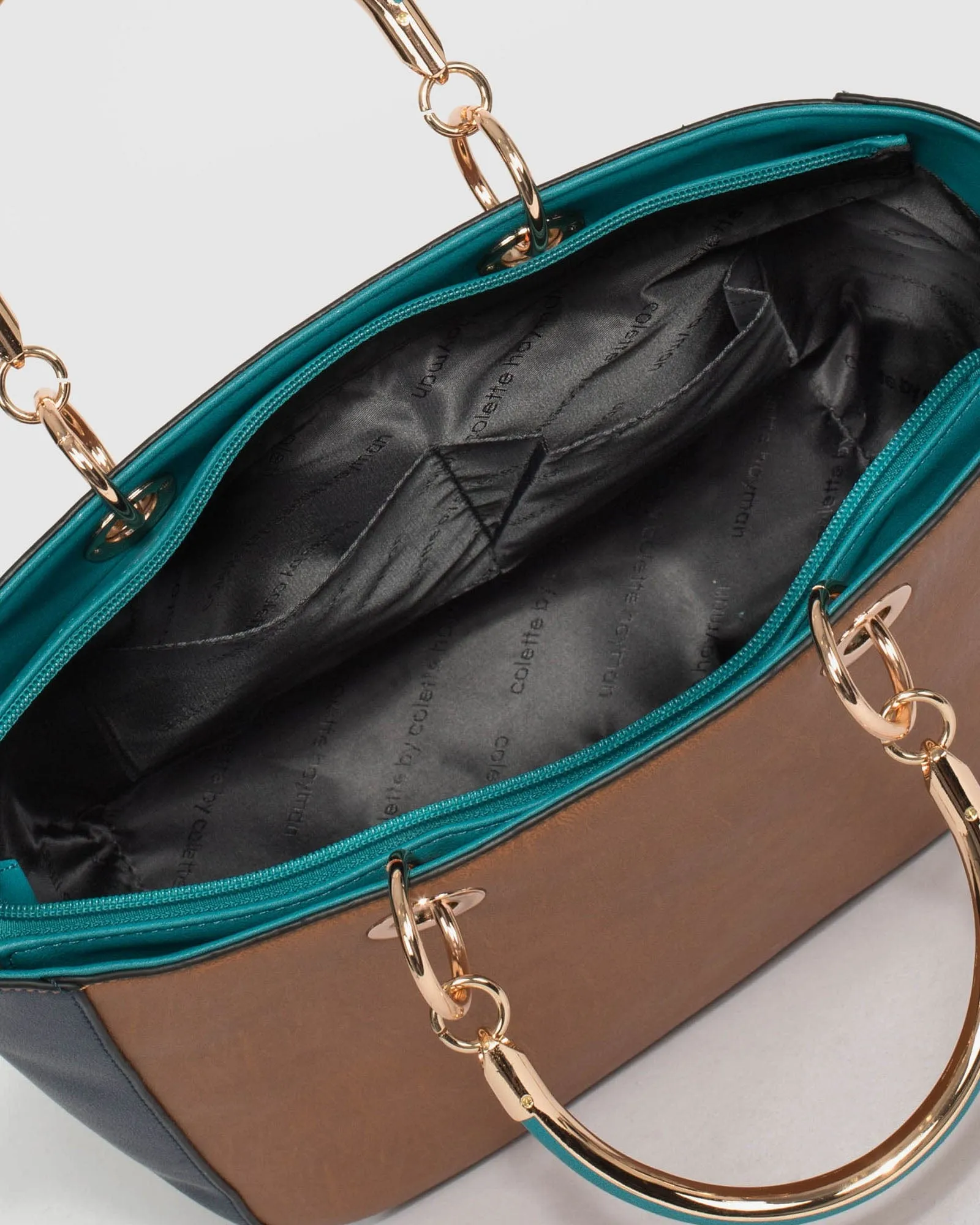 Multi Colour Claire Chain Tote Bag