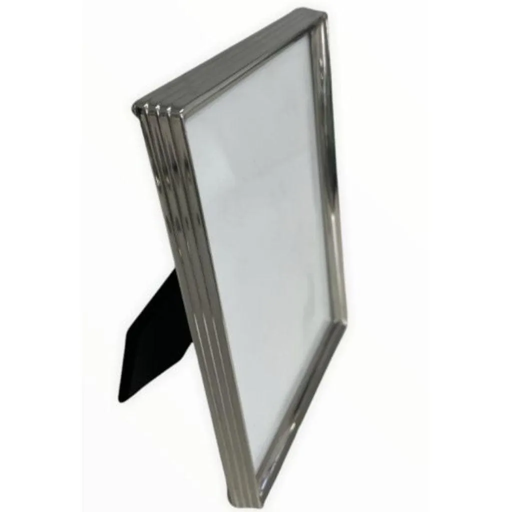 Nickel Ridged Side Frame | 4 x 6"