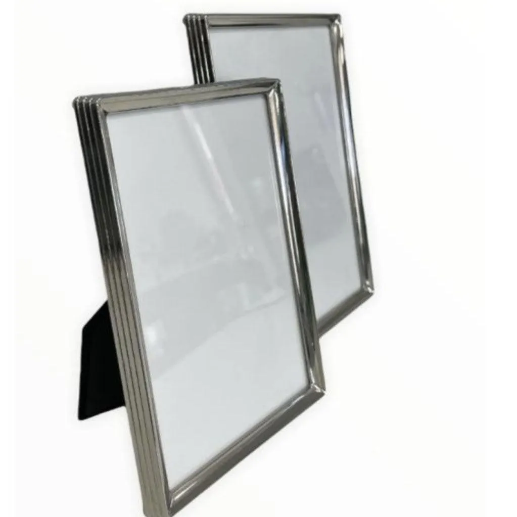 Nickel Ridged Side Frame | 4 x 6"