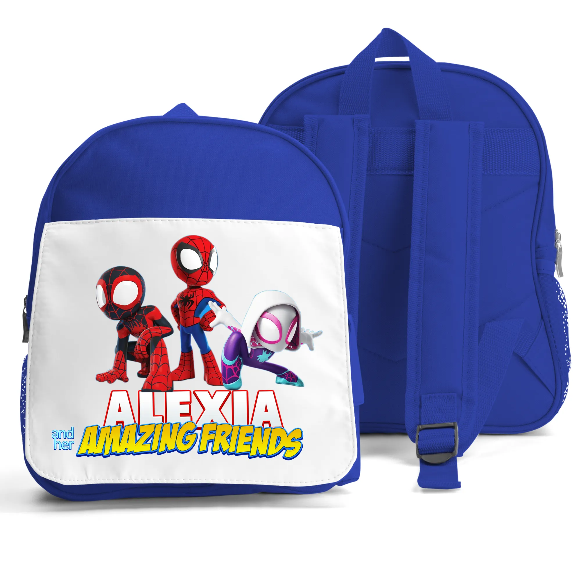 Personalised Spidey and his Amazing Friends Backpack I  Boys' Custom Backpack