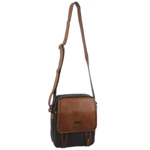 PIERRE CARDIN BLACK CROSS BODY BAG