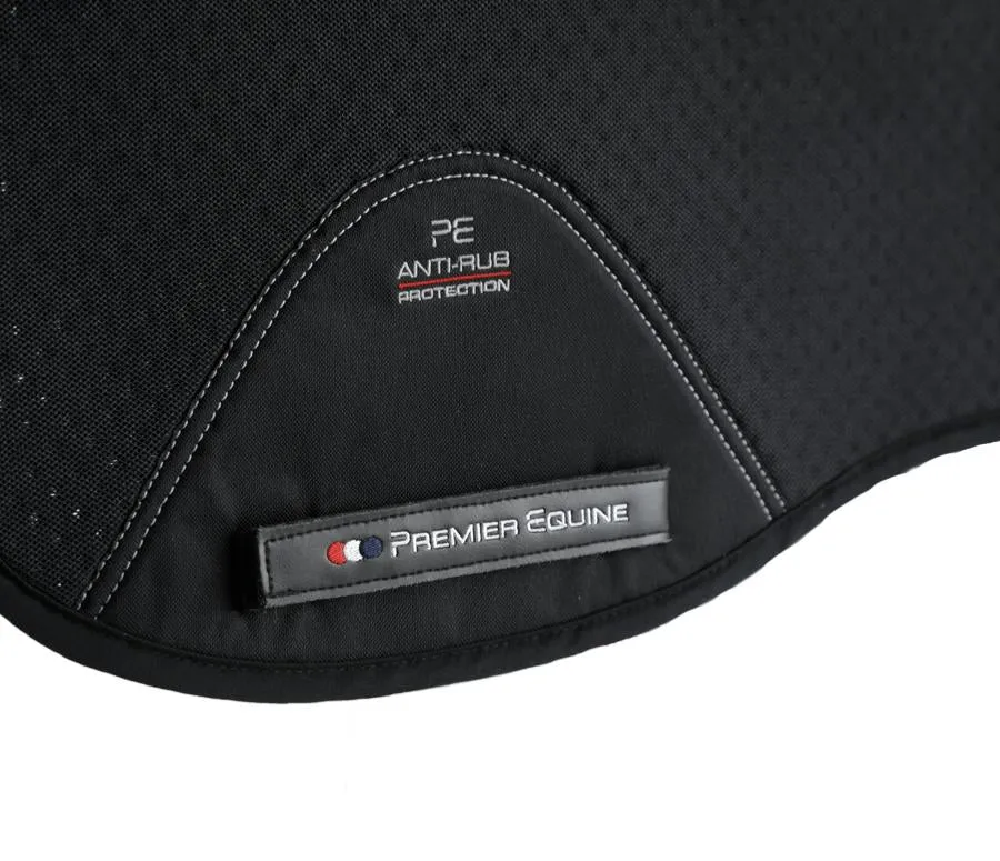 Premier Equine Close Contact Airtechnology Anti Slip Dressage Square saddle pad