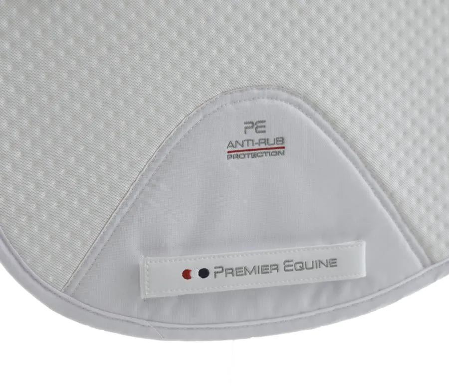Premier Equine Close Contact Airtechnology Anti Slip Dressage Square saddle pad