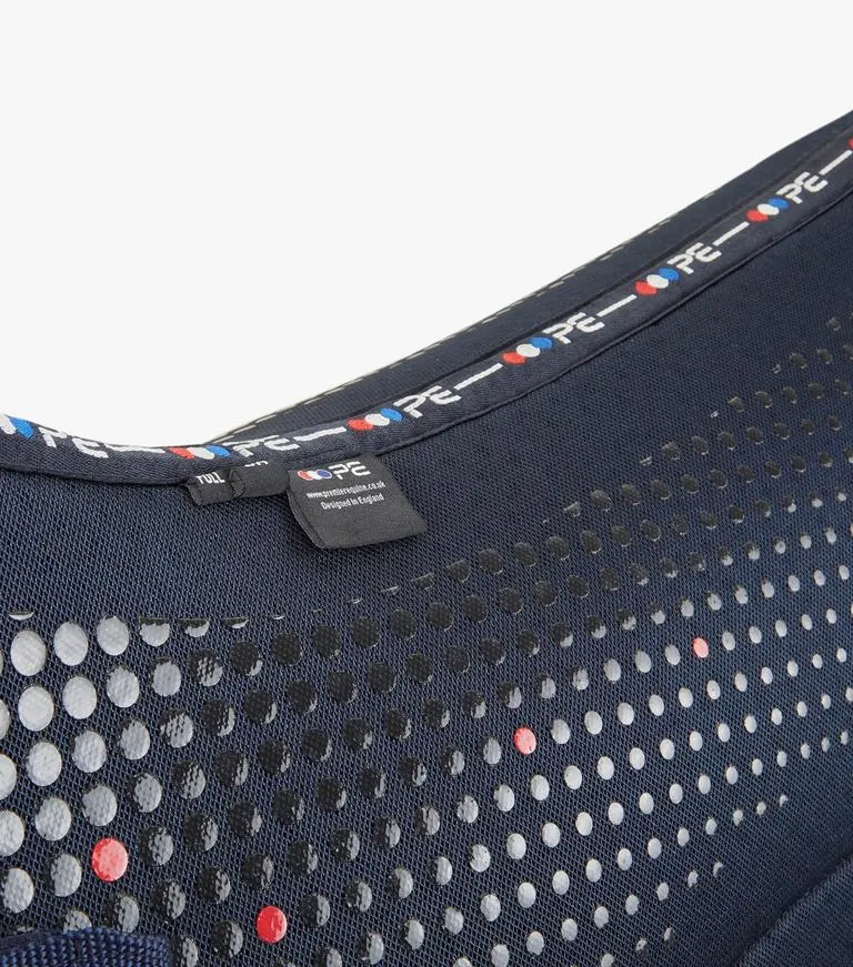 Premier Equine Close Contact Airtechnology Anti Slip Dressage Square saddle pad