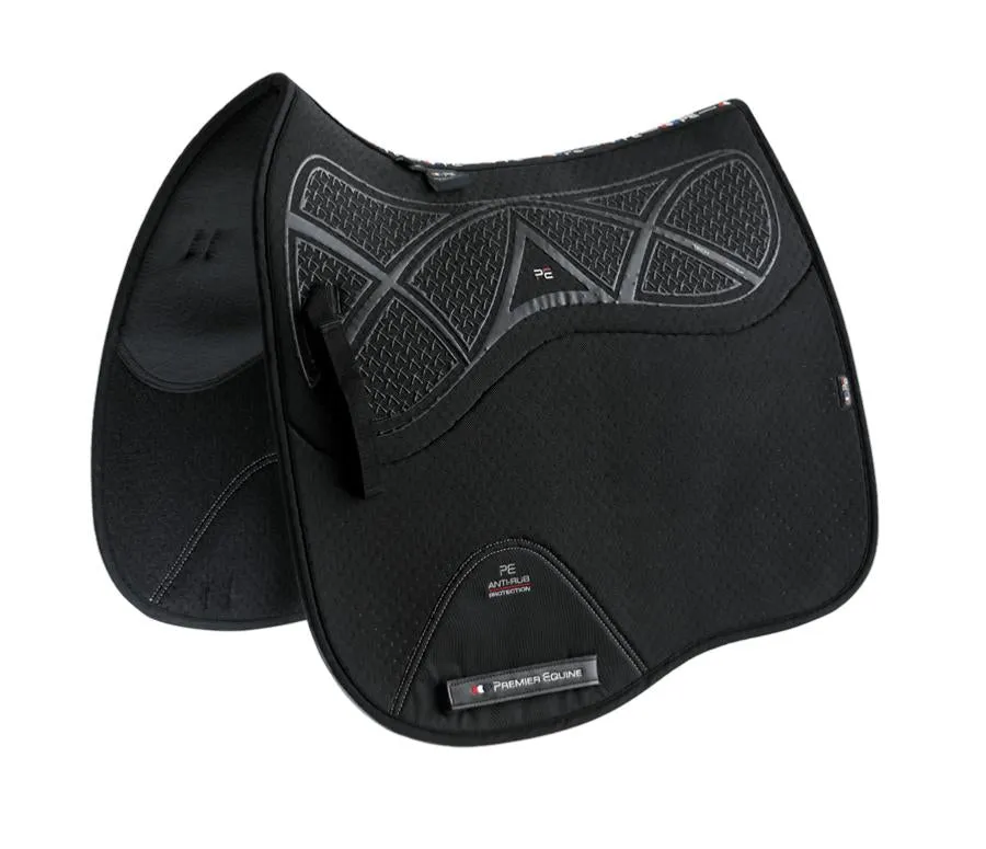 Premier Equine Close Contact Airtechnology Anti Slip Dressage Square saddle pad