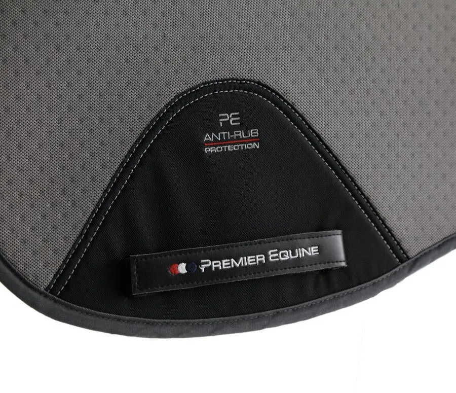 Premier Equine Close Contact Airtechnology Anti Slip Dressage Square saddle pad