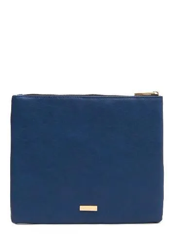 Printed Bee Clutch Bag