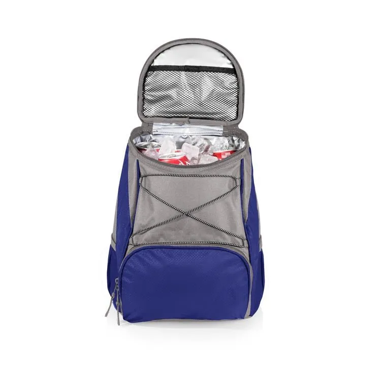 PTX Backpack Cooler, Navy with Gray