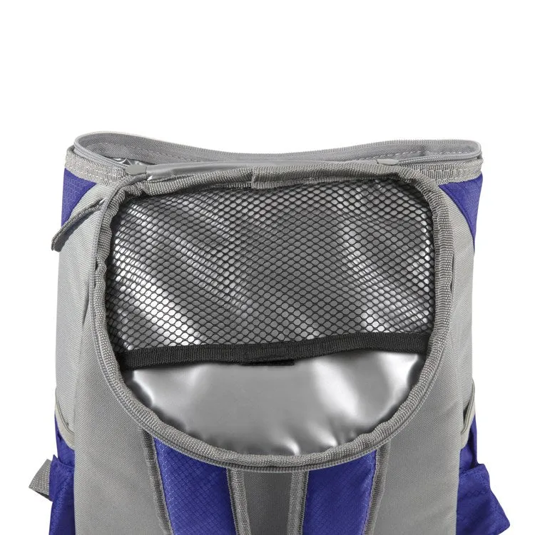 PTX Backpack Cooler, Navy with Gray