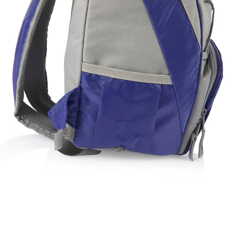 PTX Backpack Cooler, Navy with Gray