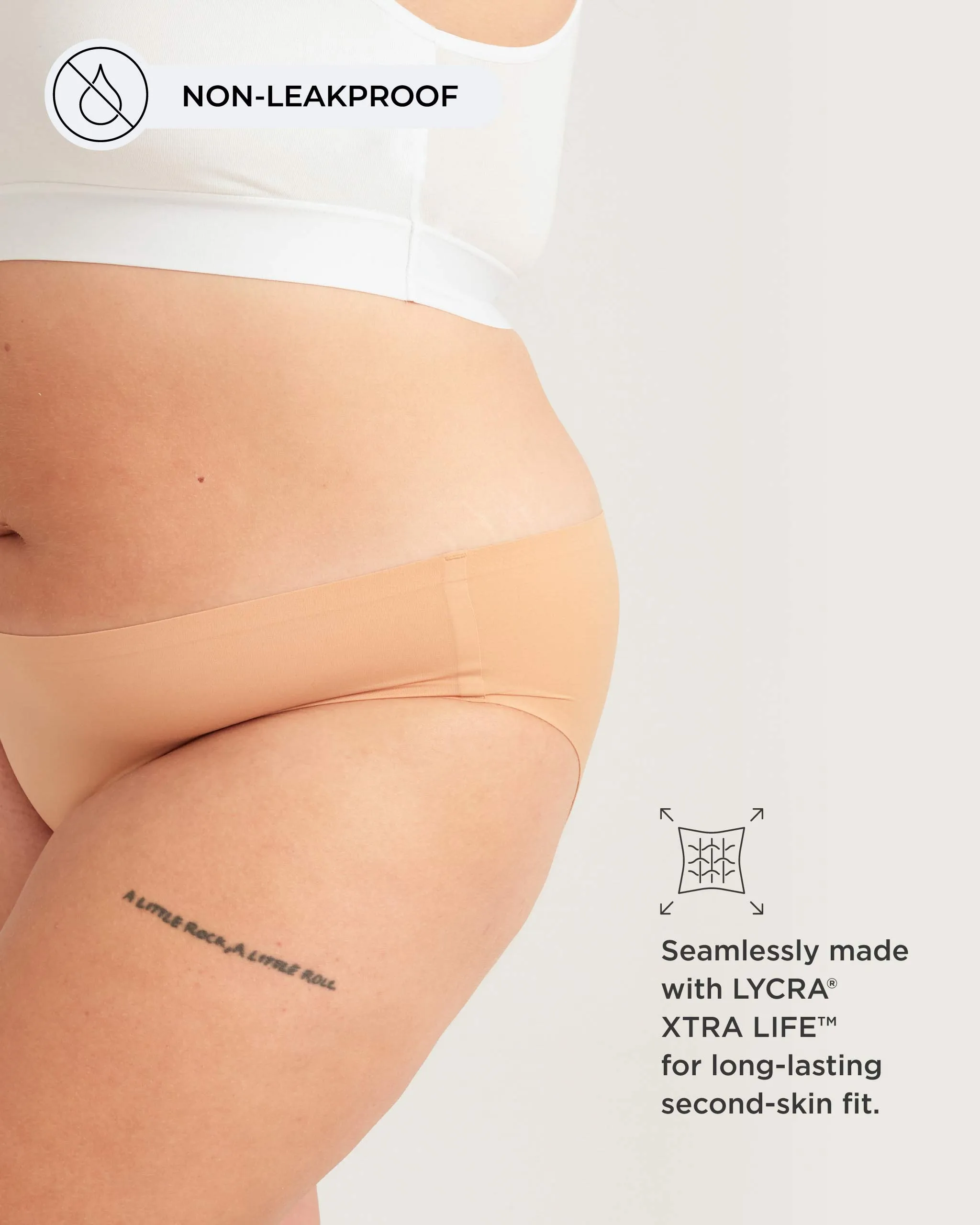Seamless Brief — Non-Leakproof