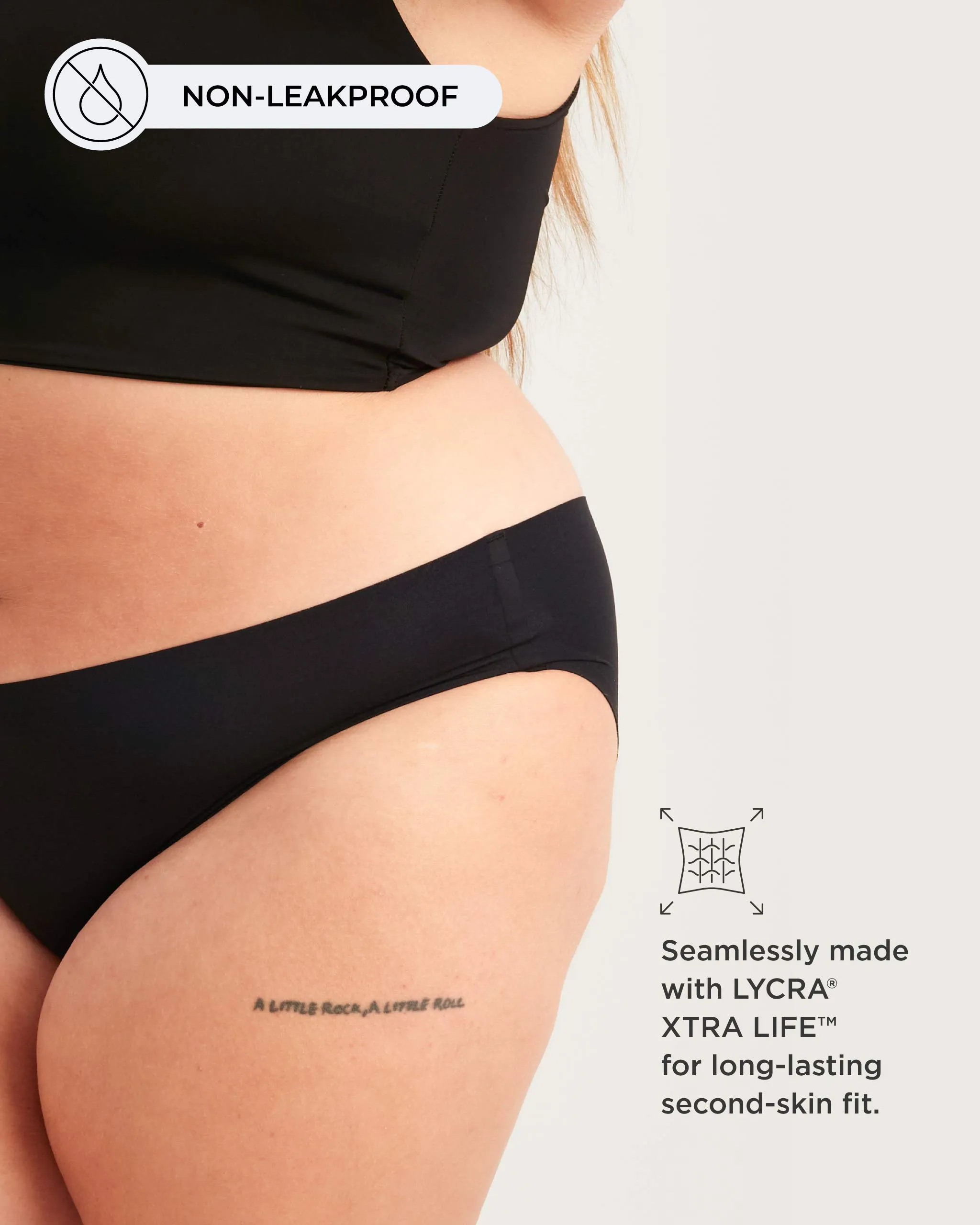 Seamless Brief — Non-Leakproof