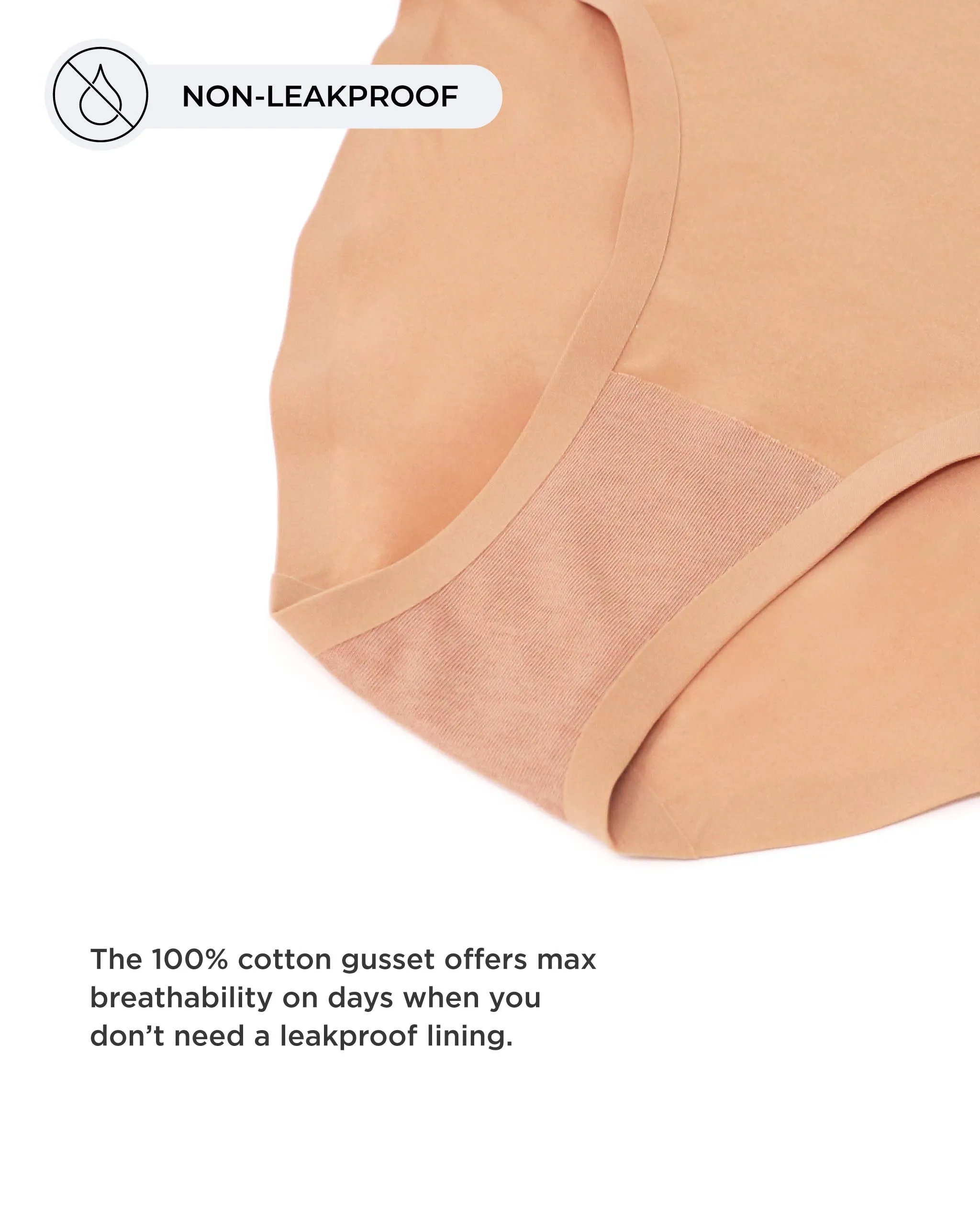 Seamless Brief — Non-Leakproof