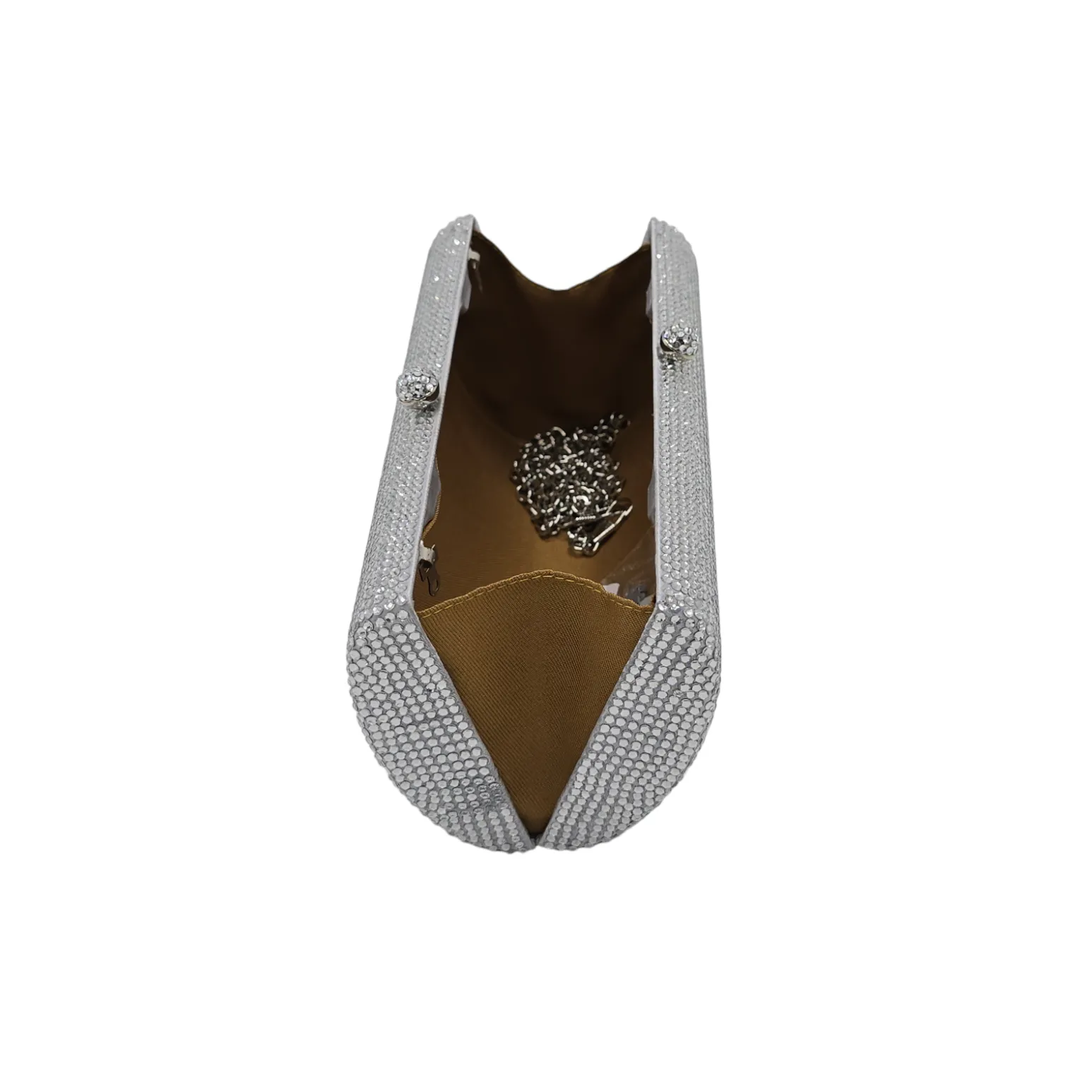 Shinny Crystal Clutch
