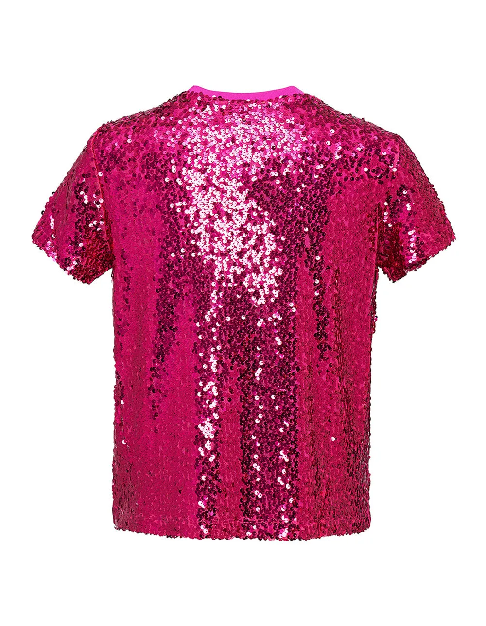 Shiny Sequin Mesh All Over Top