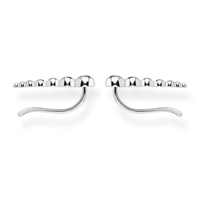 Silver Dot Ear Climbers H2156-001-21