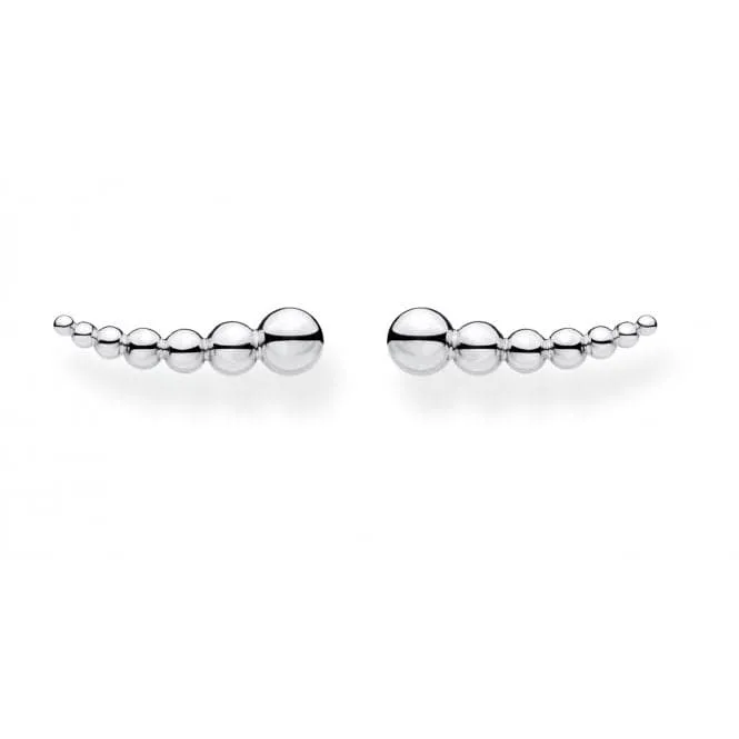 Silver Dot Ear Climbers H2156-001-21