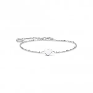 Silver Heart Bracelet A1991-001-21-L19v