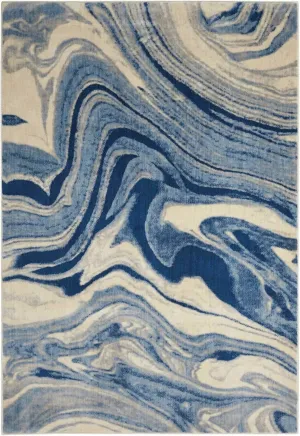Somerset ST749 Light Blue Rug