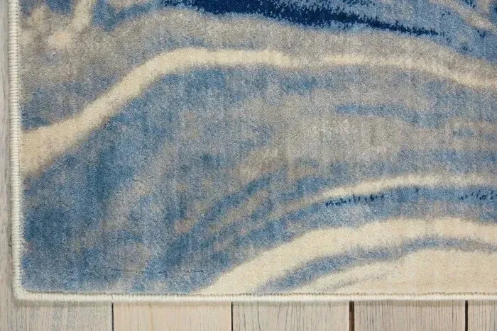Somerset ST749 Light Blue Rug