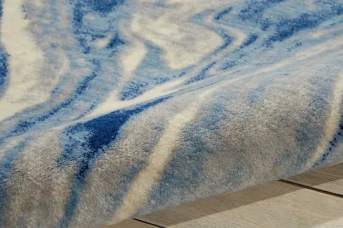 Somerset ST749 Light Blue Rug