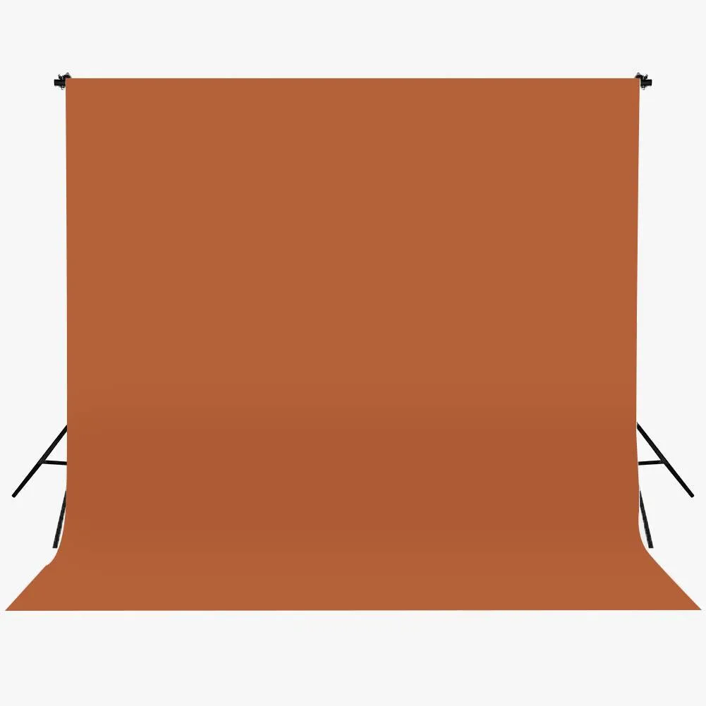 Spectrum Non-Reflective Full Paper Roll Backdrop (2.7 x 10M) - Dash of Spice Brown