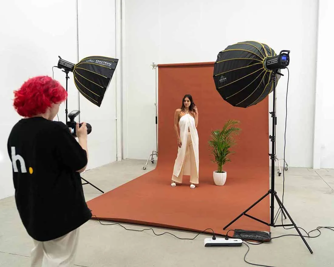 Spectrum Non-Reflective Full Paper Roll Backdrop (2.7 x 10M) - Dash of Spice Brown