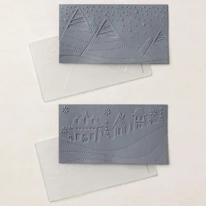 Stampin' Up! Charming Landscapes Mini Embossing Folders