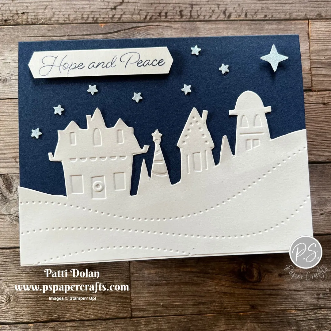 Stampin' Up! Charming Landscapes Mini Embossing Folders