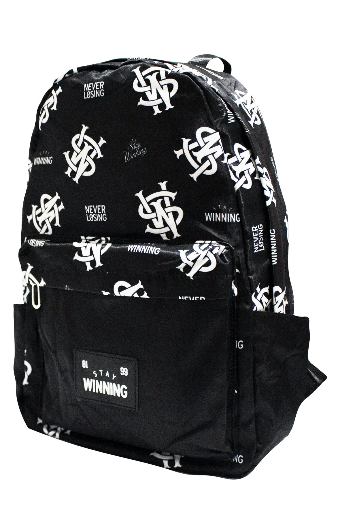 Stay Winning Black Backpack