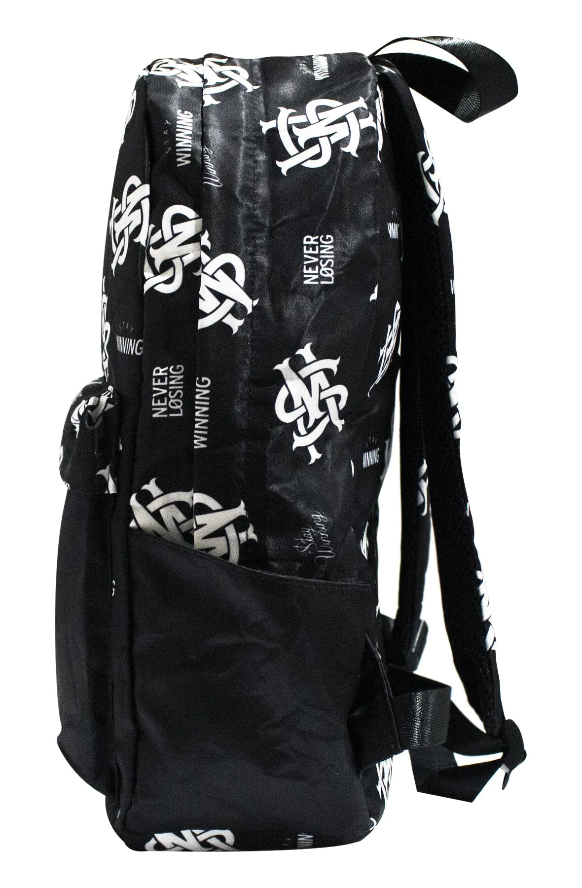 Stay Winning Black Backpack