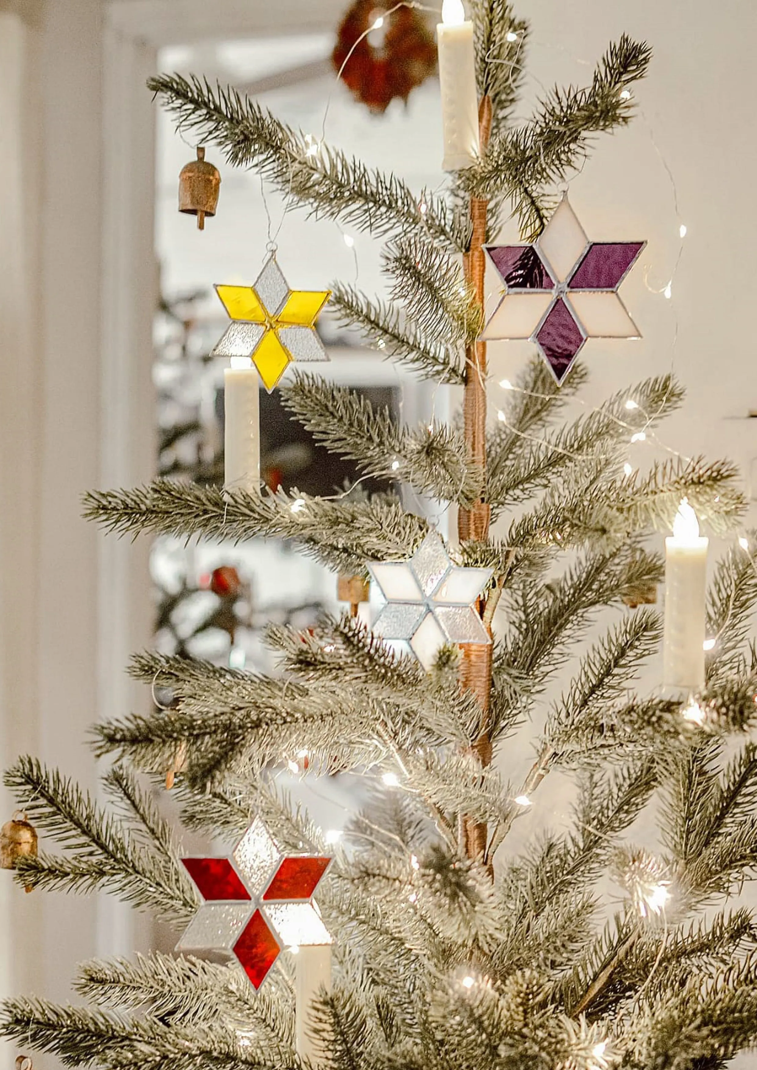 Stella - Christmas stars - Purple | Clear
