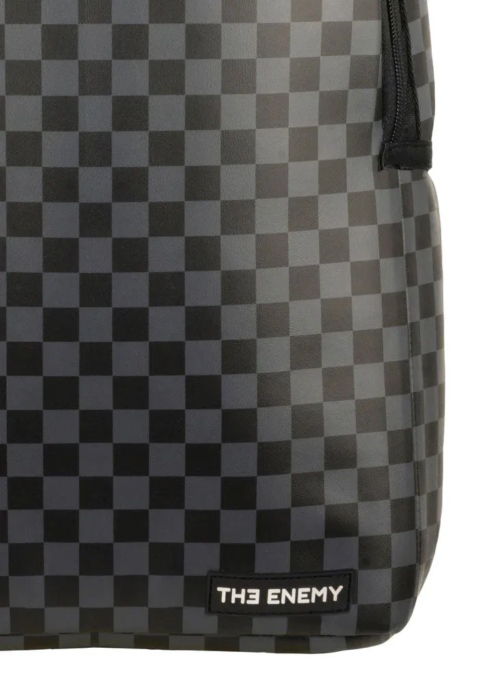The Enemy Checkered Backpack