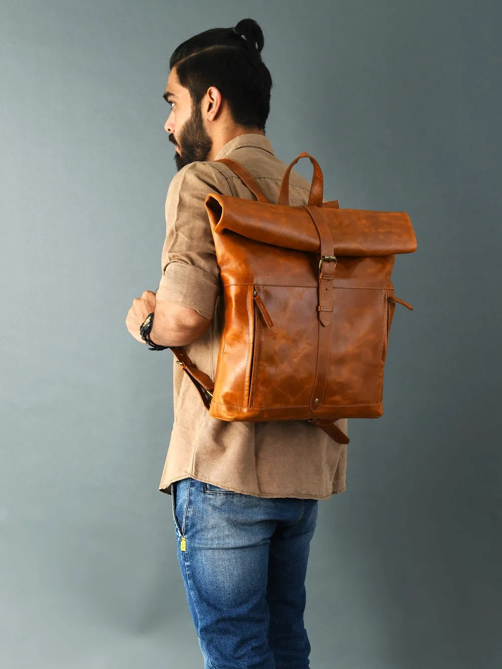 The Hoffman Roll Top Backpack