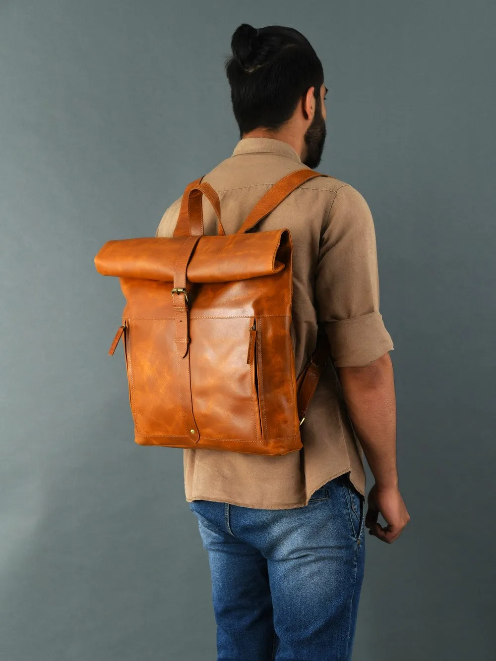 The Hoffman Roll Top Backpack