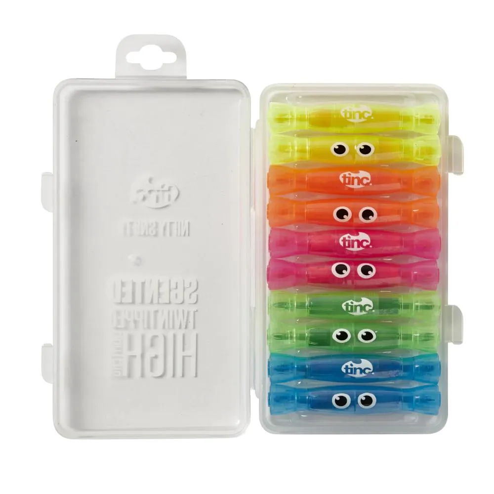 Tinc Nifty Snifty Double-Tipped Highlighters 10pk