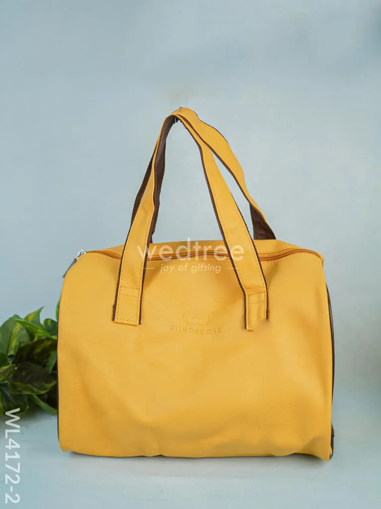 Travel Bag Set of 5 - Yellow - WL4172-2