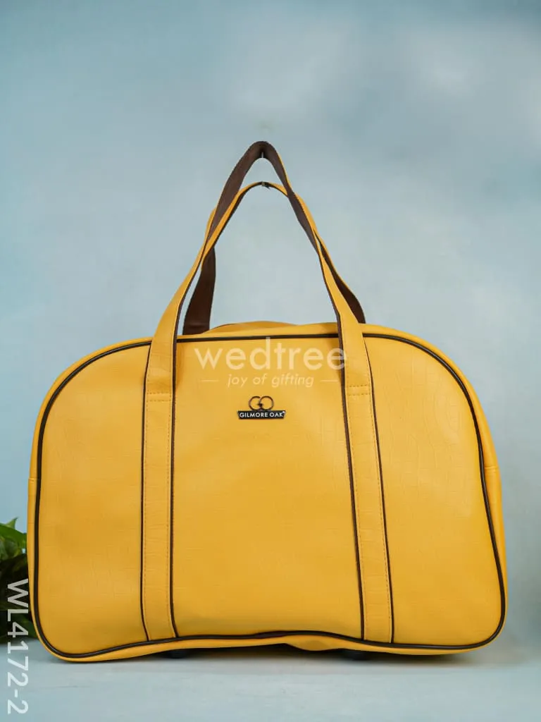 Travel Bag Set of 5 - Yellow - WL4172-2
