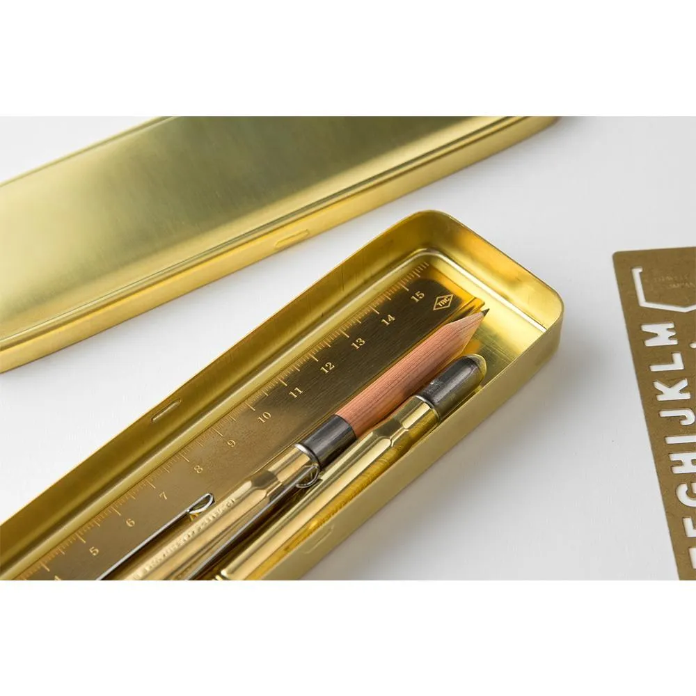 Traveler's Company Brass Pen Case