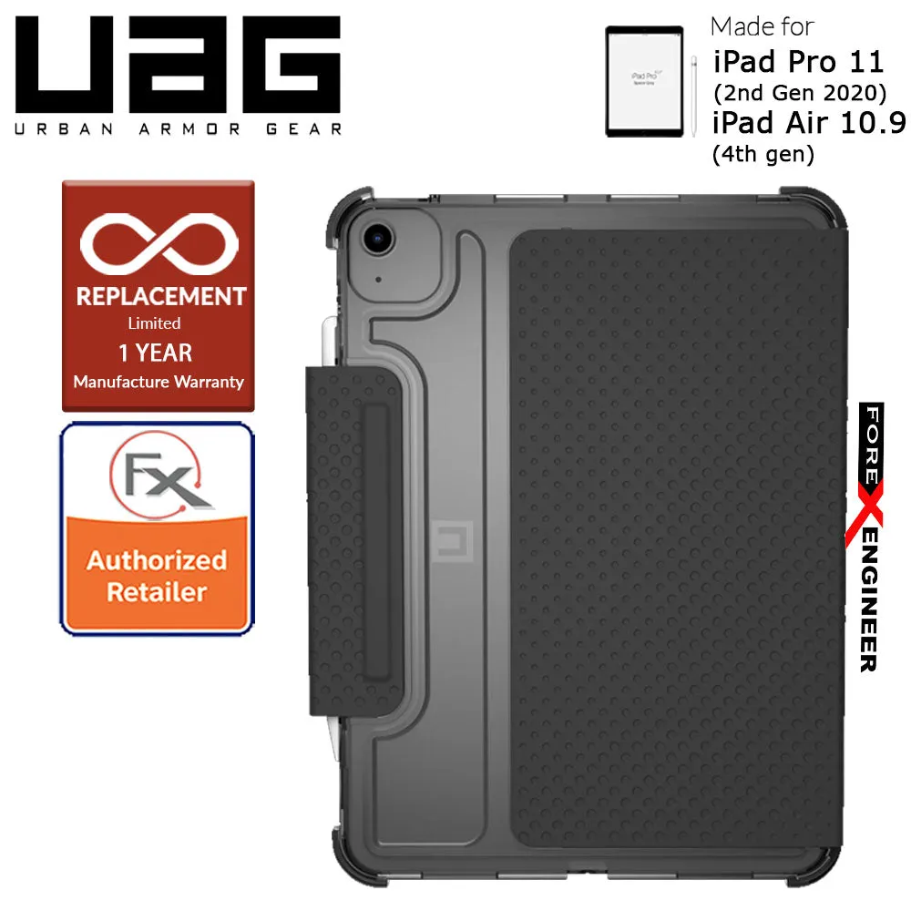 UAG [U] Lucent for iPad Air 10.9" ( 5th - 4th Gen ) ( 2022 - 2020 ) - iPad Pro 11 2020 (2nd Gen) - Black-Ice Color (Barcode : 812451038262 )