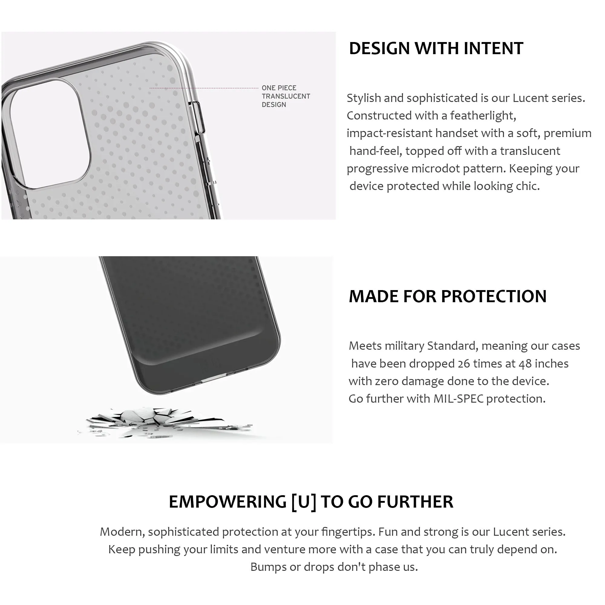 UAG [U] Lucent for iPhone 13 Pro 5G 6.1" - Cerulean
