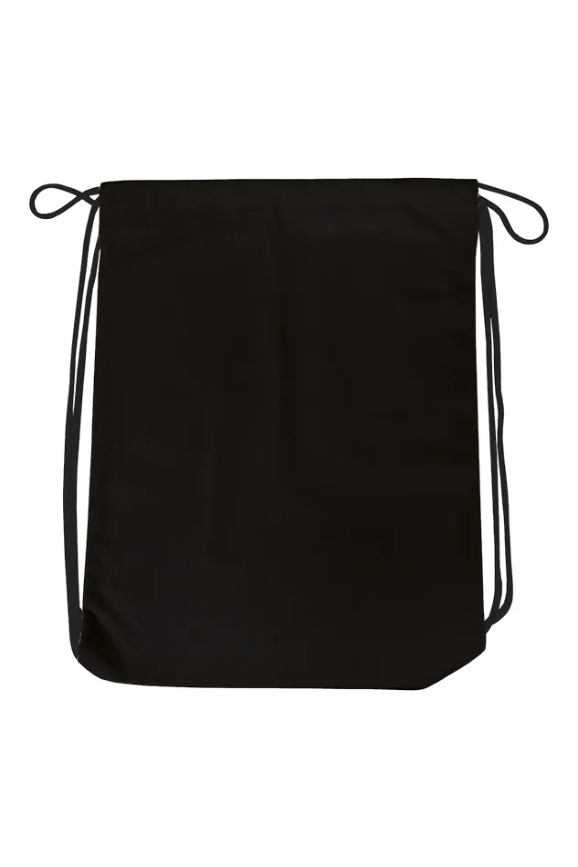 Unisex 100% Cotton Canvas Drawstring Bag - Time to Thrive