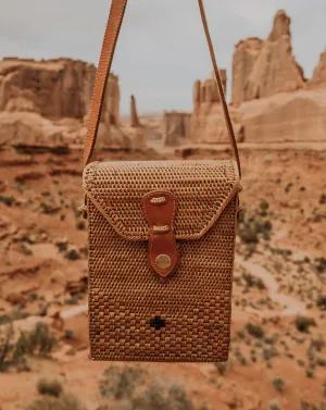 Vegan Uluwatu Unisex Rattan Bag