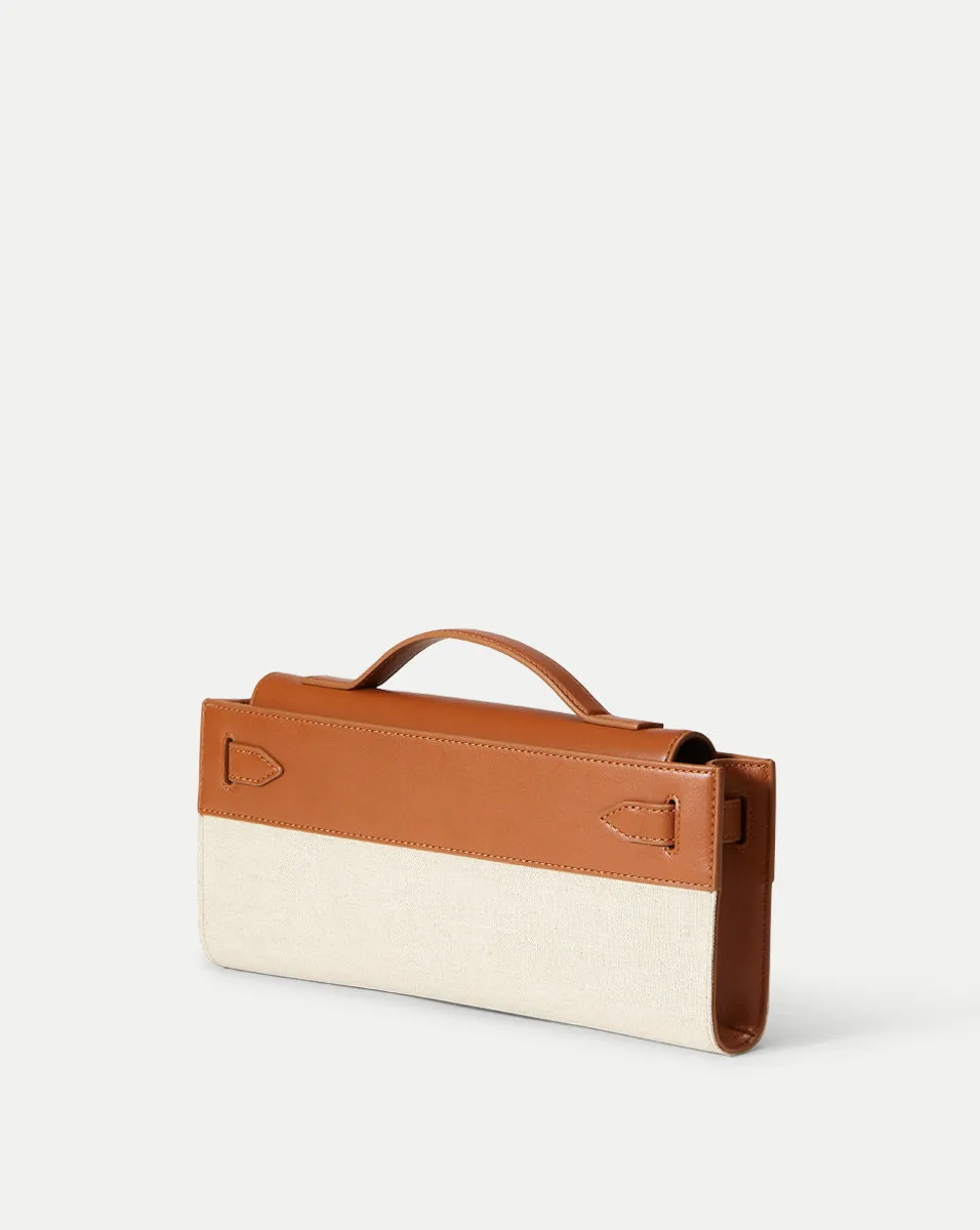 Veronica Beard Canvas Dash Clutch