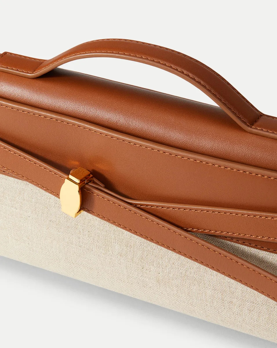 Veronica Beard Canvas Dash Clutch