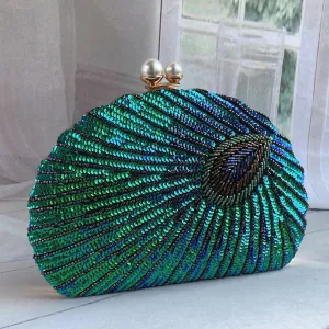 Vintage Beaded Embroidery Clutch