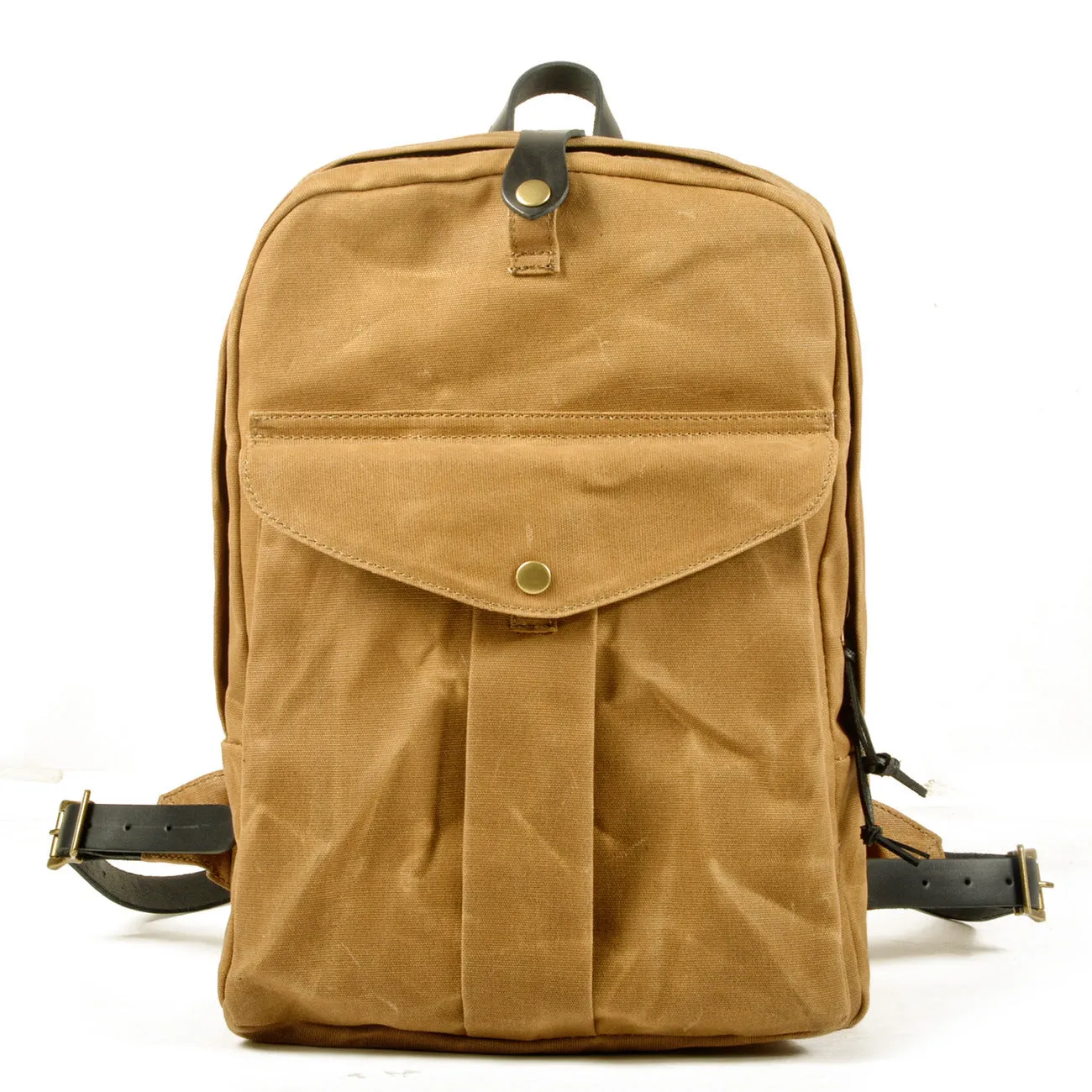 Vintage Water-resistant Canvas Hiking Backpack